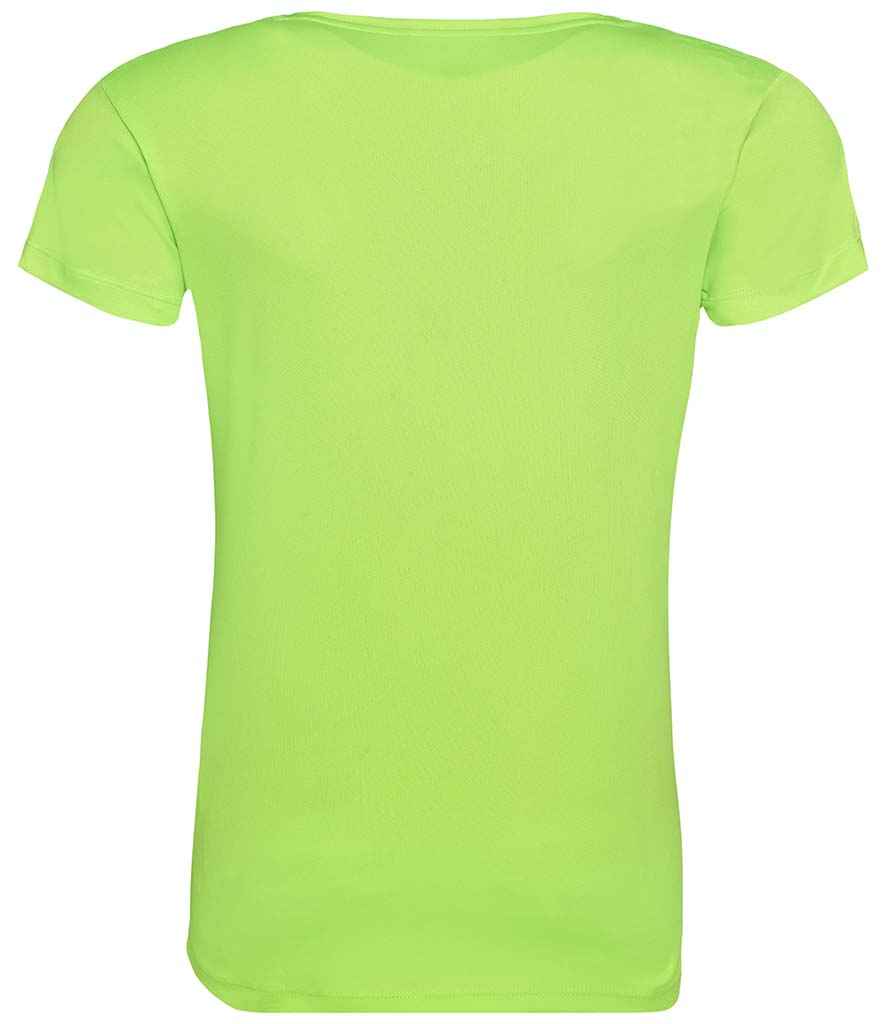 Ladies Cool T Player Top [Colour - Electric Green] Back