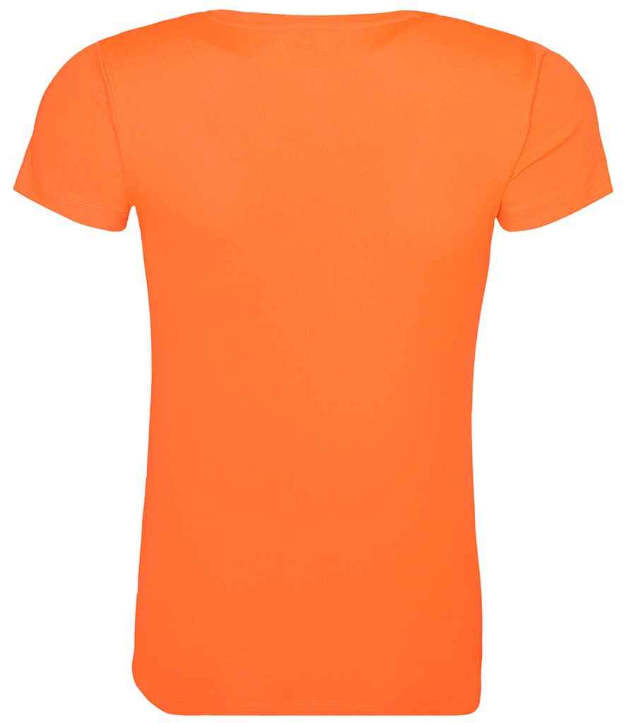 Ladies Cool T Player Top [Colour - Electric Orange] Back