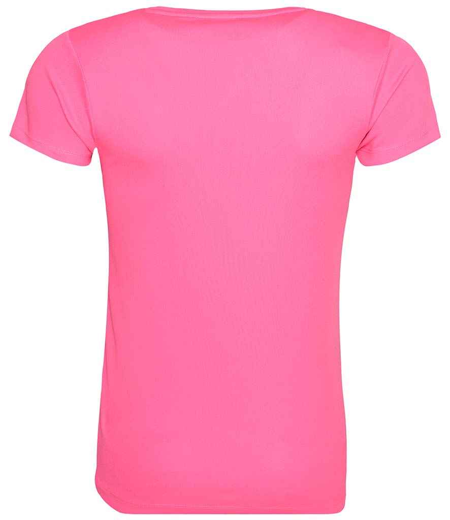 Ladies Cool T Player Top [Colour - Electric Pink] Back