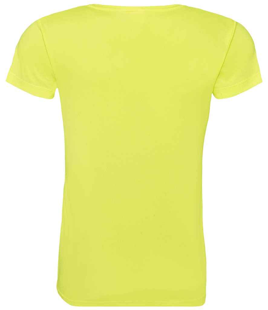 Ladies Cool T Player Top [Colour - Electric Yellow] Back
