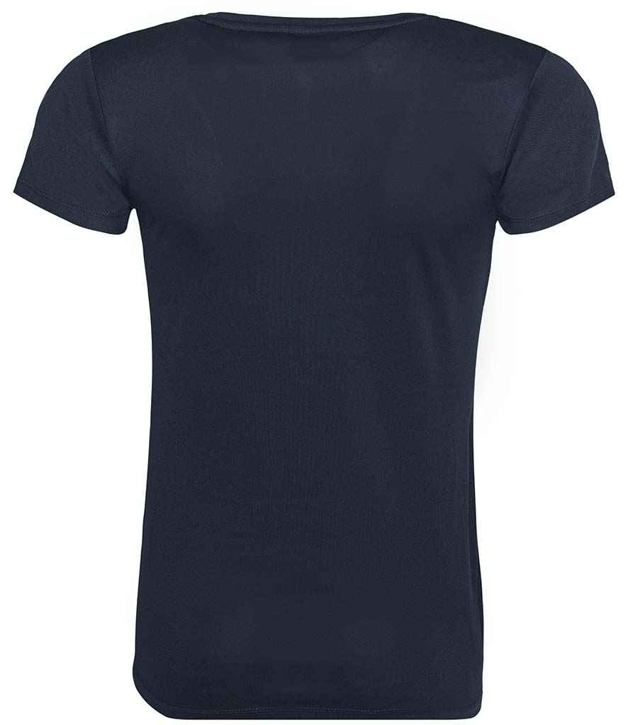Ladies Cool T Player Top [Colour - French Navy] Back