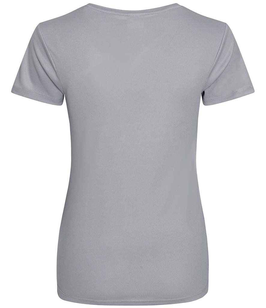 Ladies Cool T Player Top [Colour - Heather Grey] Back