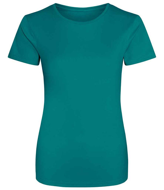 Ladies Cool T Player Top [Colour - Jade] Front