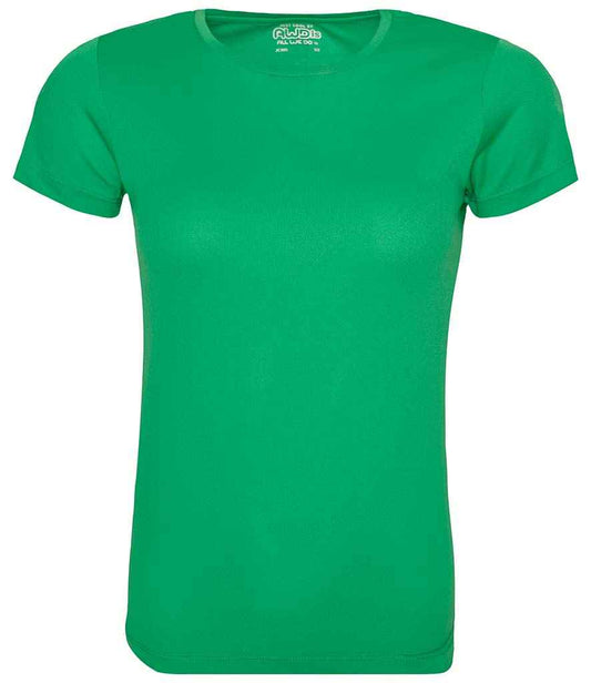 Ladies Cool T Player Top [Colour - Kelly Green] Front