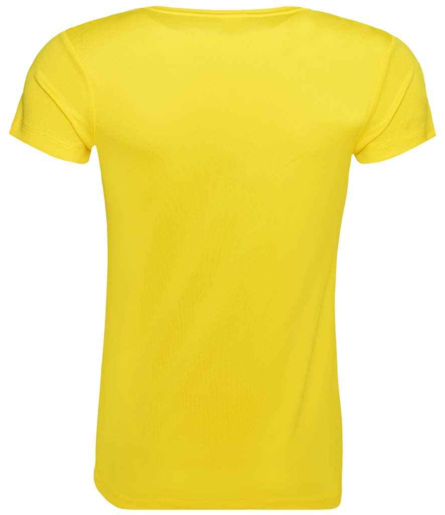 Ladies Cool T Player Top [Colour - Sun Yellow] Back