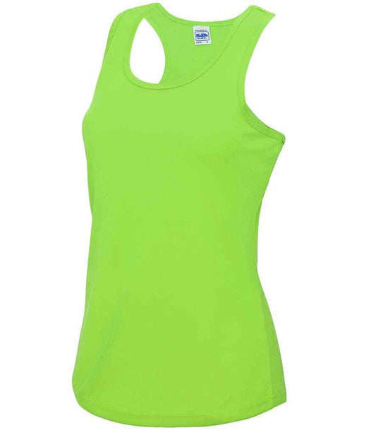 Ladies Cool Vest [Colour - Electric Green] Front