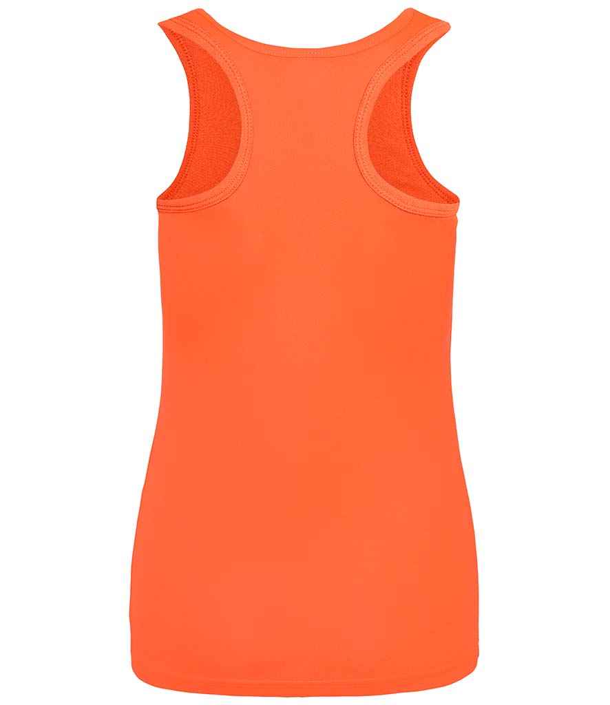 Ladies Cool Vest [Colour - Electric Orange] Back