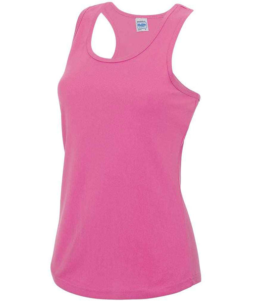 Ladies Cool Vest [Colour - Electric Pink] Front