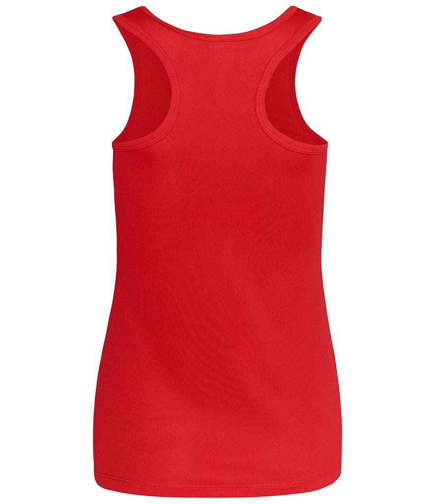Ladies Cool Vest [Colour - Fire Red] Back
