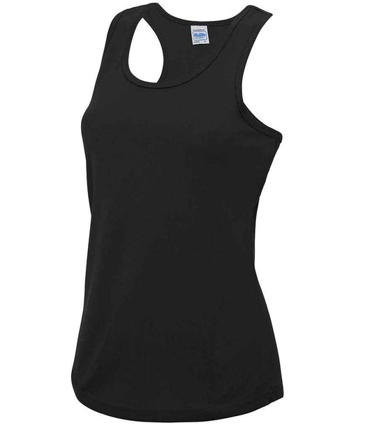 Ladies Cool Vest [Colour - Jet Black] Front