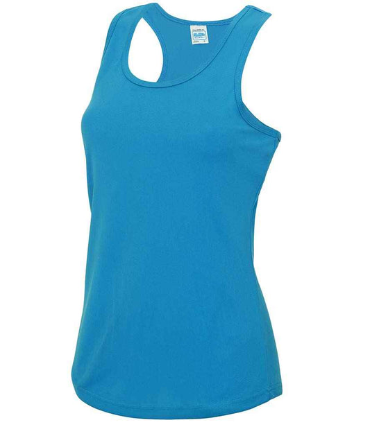 Ladies Cool Vest [Colour - Sapphire Blue] Front