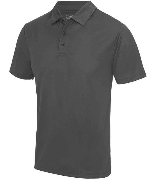 Unisex Polo Player Top [Colour - Charcoal] Front