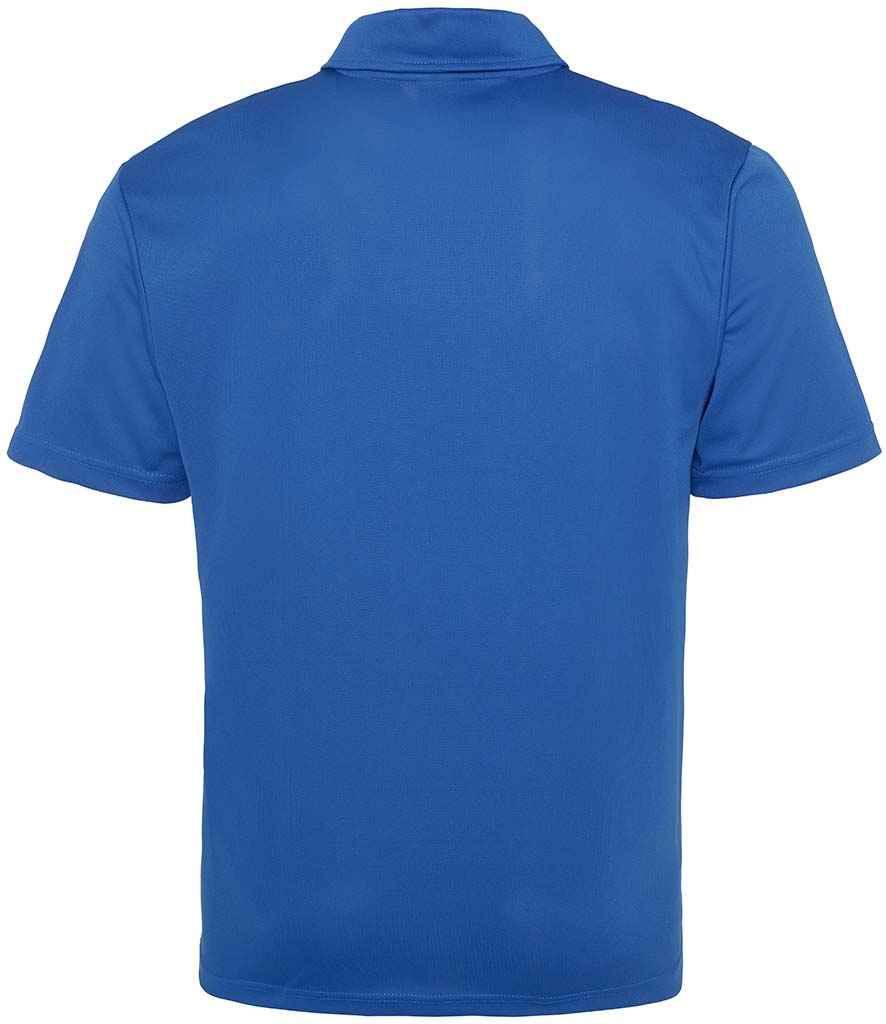 Unisex Polo Player Top [Colour - Royal Blue] Back
