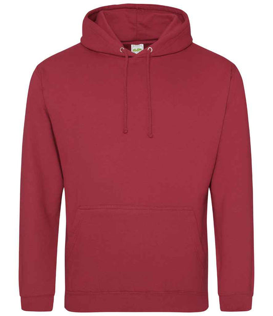 Unisex Hoodie [Colour - Brick Red] Front