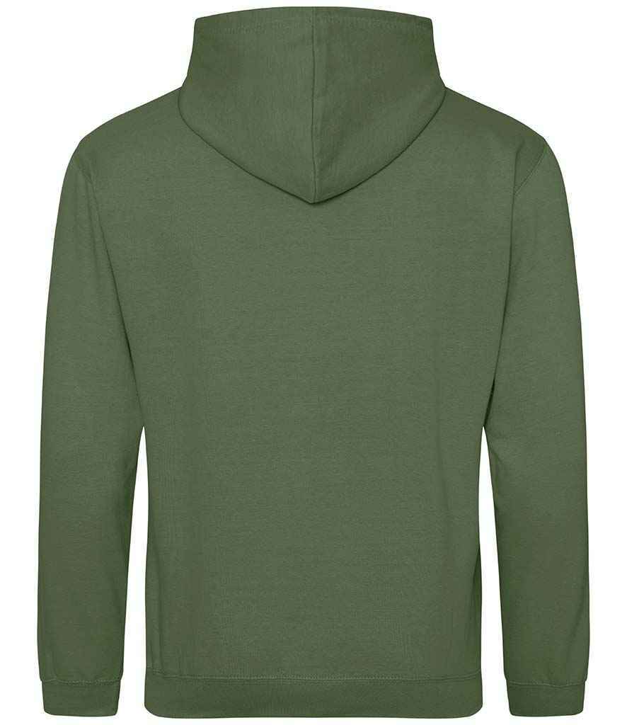 Unisex Hoodie [Colour - Earthy Green] Back