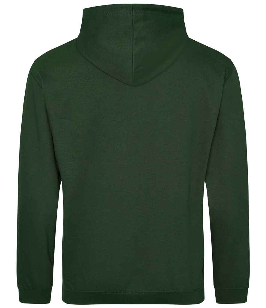 Unisex Hoodie [Colour - Forest Green] Back