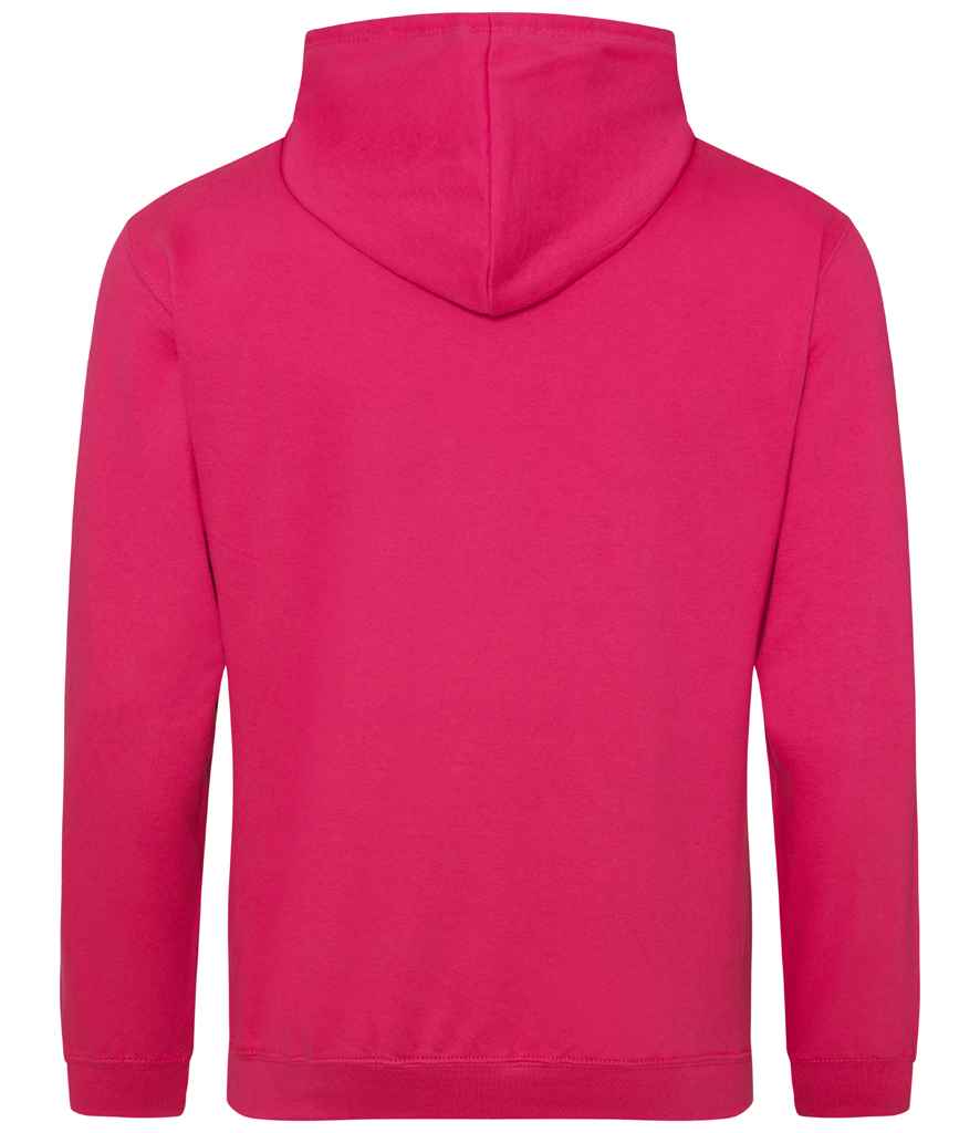 Unisex Hoodie [Colour - Hot Pink] Back