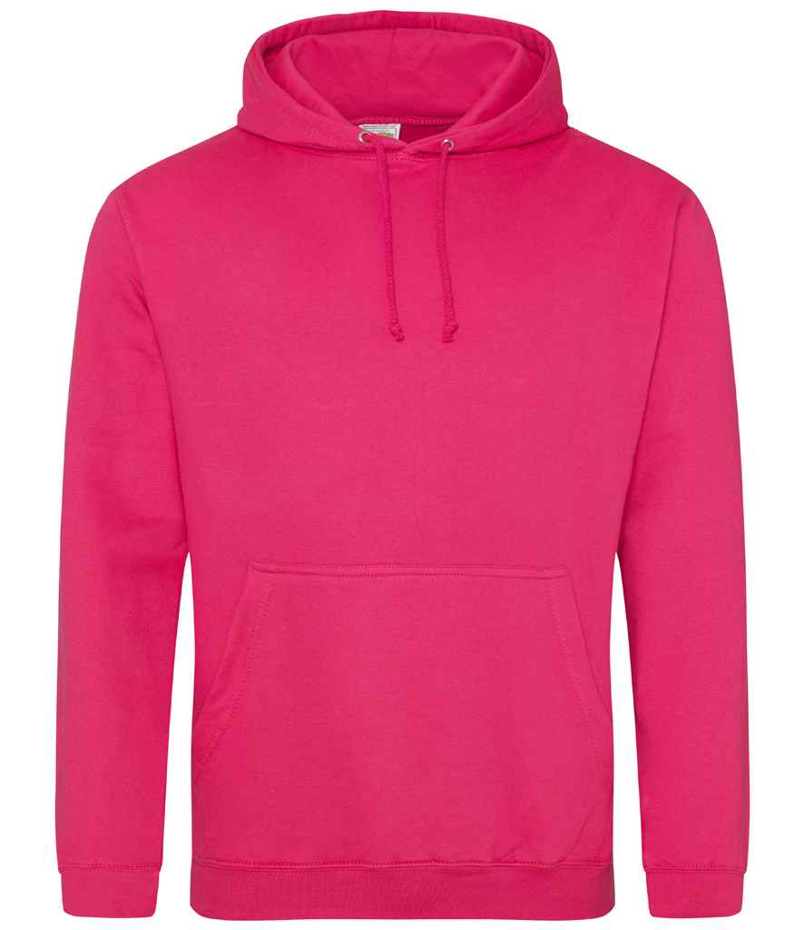 Unisex Hoodie [Colour - Hot Pink] Front