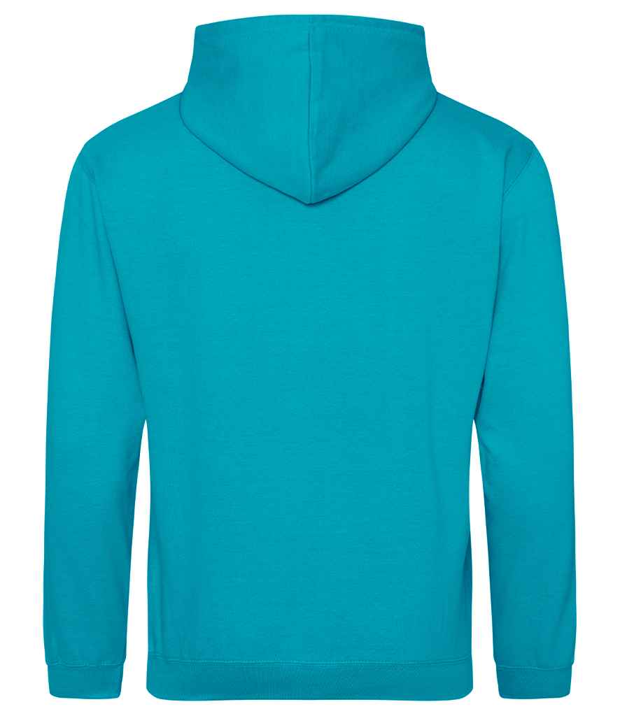 Unisex Hoodie [Colour - Lagoon Blue] Back