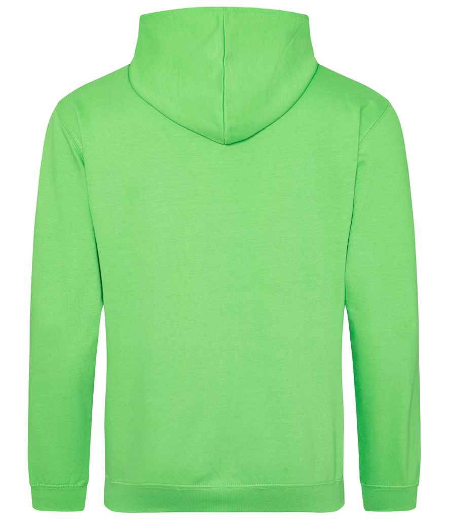 Unisex Hoodie [Colour - Lime Green] Back