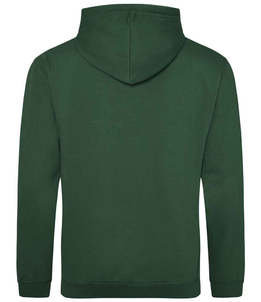 Unisex Hoodie [Colour - Moss Green] Back