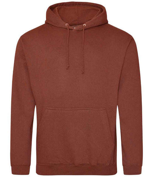 Unisex Hoodie [Colour - Red Rust] Front