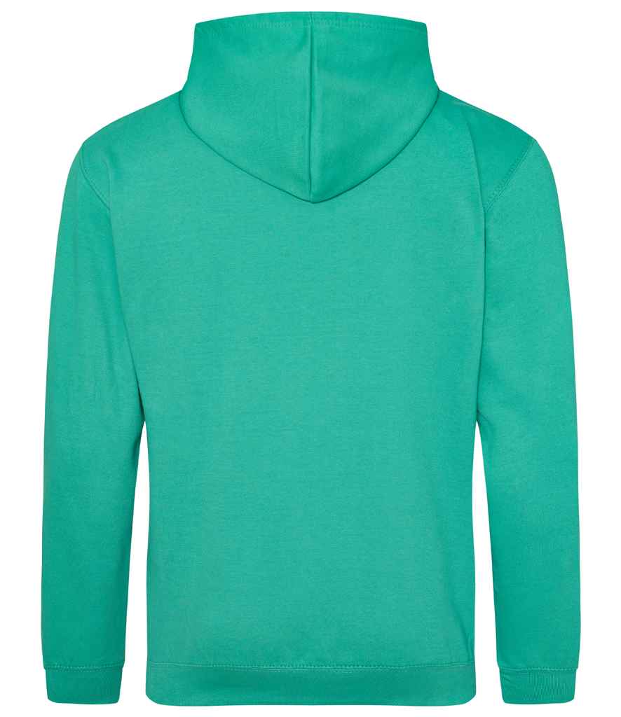 Unisex Hoodie [Colour - Spring Green] Back