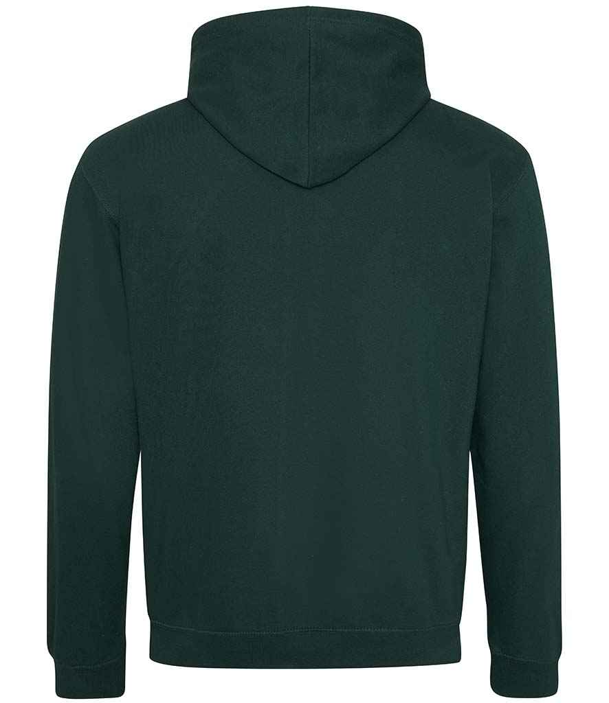 Unisex Contrast Hoodie [Colour - Forest Green/Gold] Back