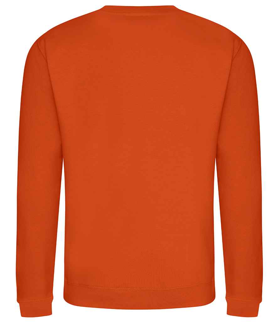 Unisex Sweatshirt [Colour - Burnt Orange] Back