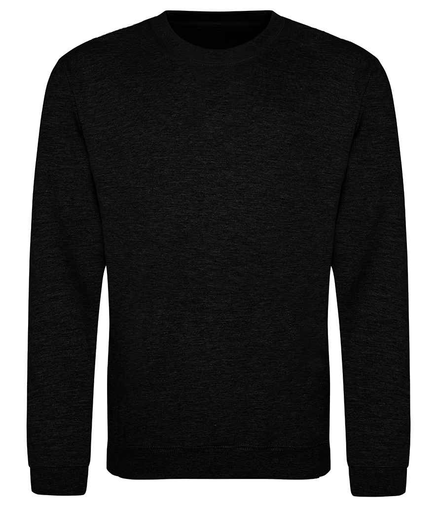 Unisex Sweatshirt [Colour - Black Smoke] Back