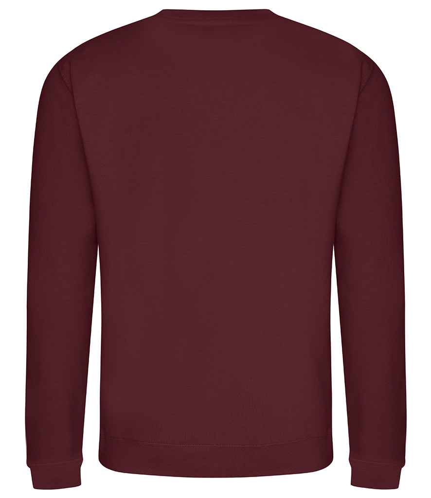 Unisex Sweatshirt [Colour - Burgundy] Back