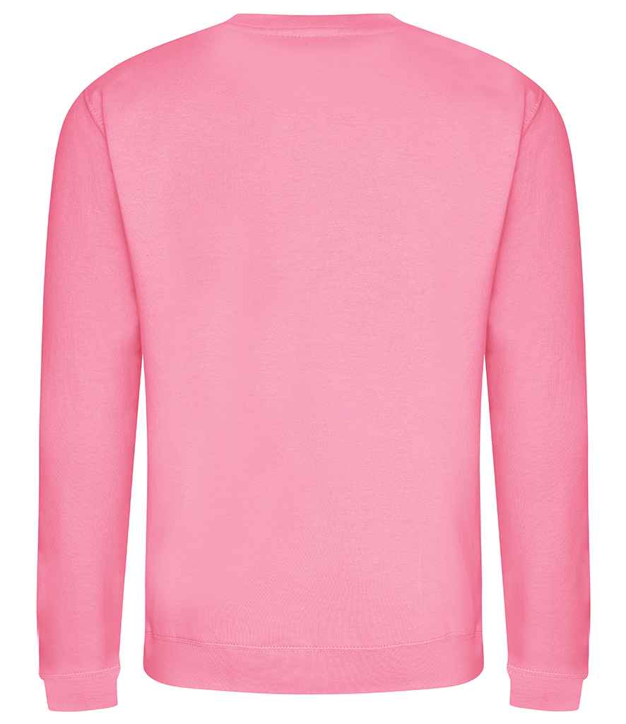Unisex Sweatshirt [Colour - Candyfloss Pink] Back