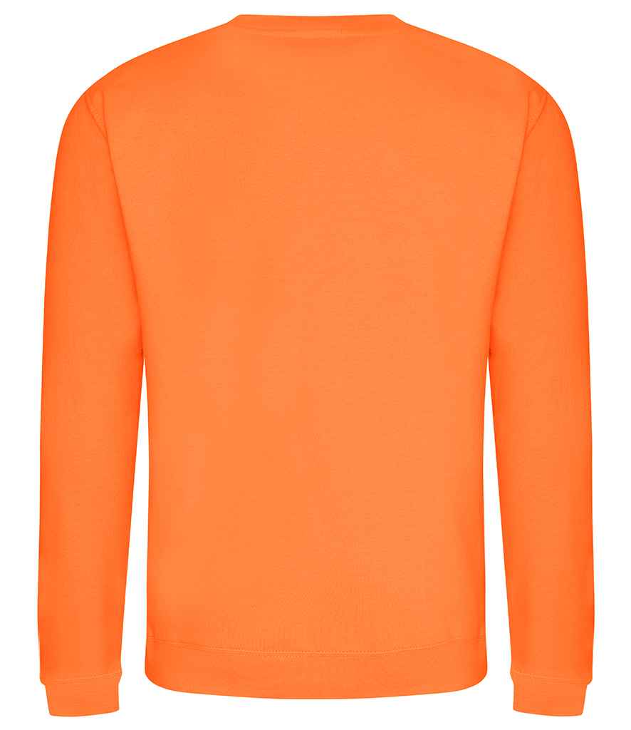 Unisex Sweatshirt [Colour - Orange Crush] Back