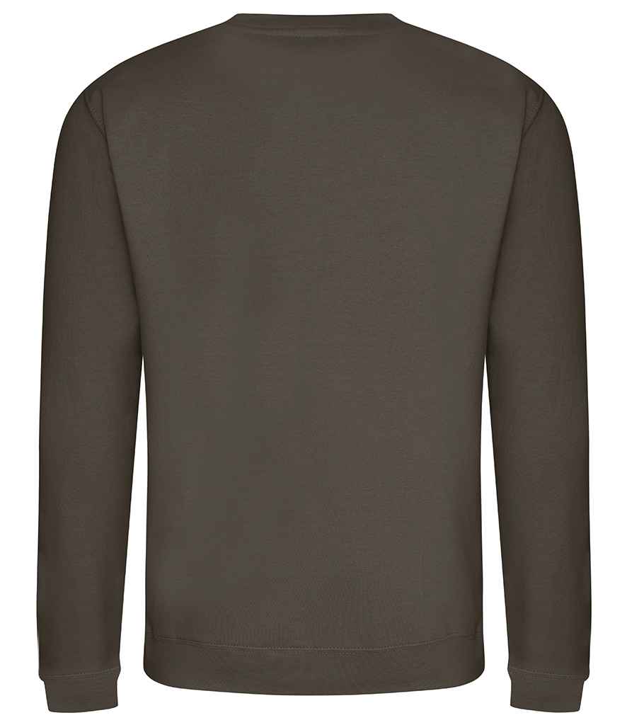 Unisex Sweatshirt [Colour - Olive Green] Back