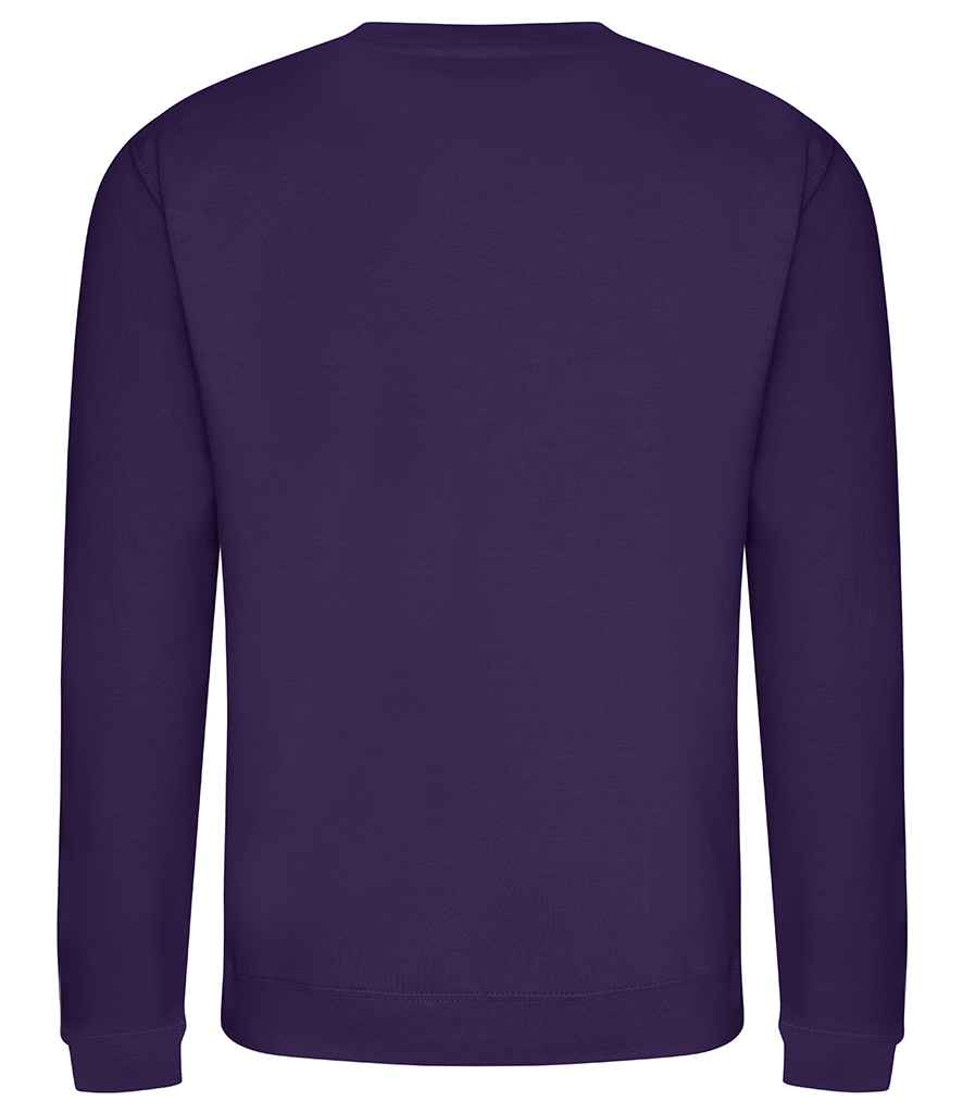 Unisex Sweatshirt [Colour - Purple] Back