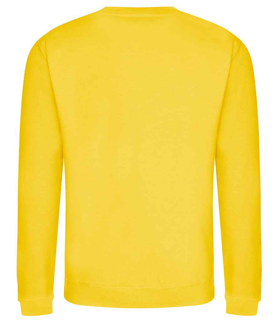 Unisex Sweatshirt [Colour - Sun Yellow] Back