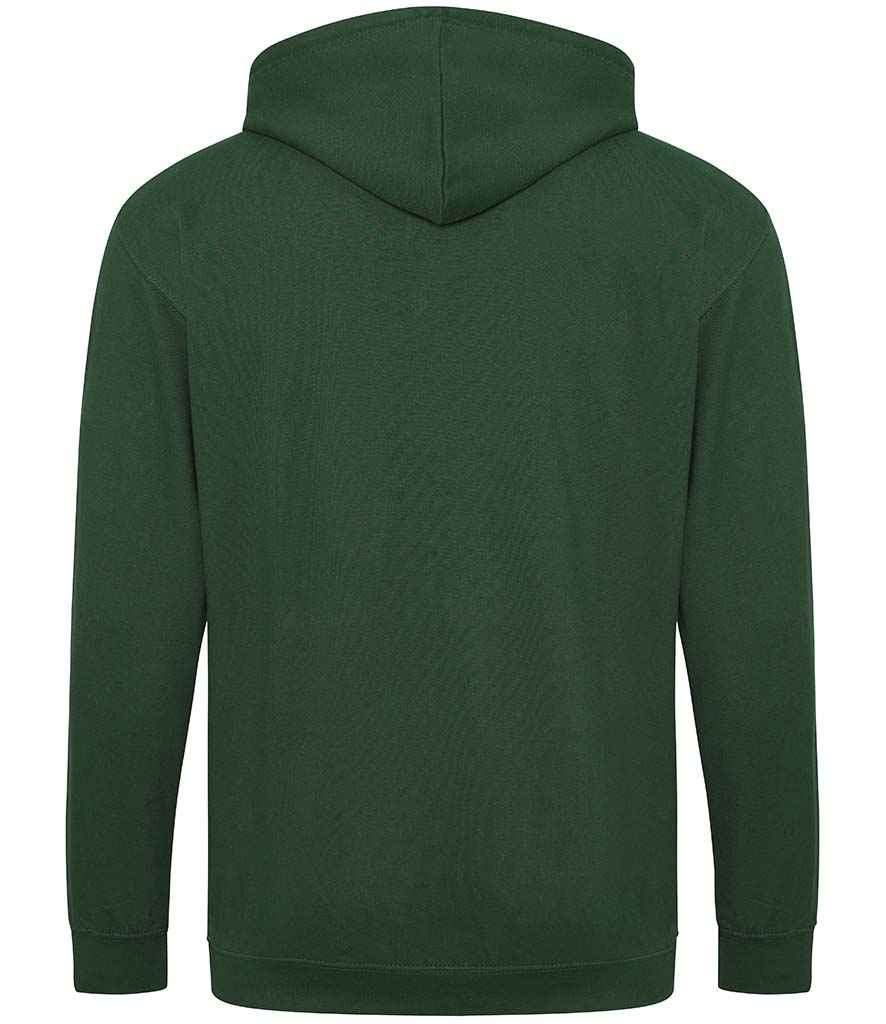 Unisex Zoodie [Colour - Bottle Green] Back