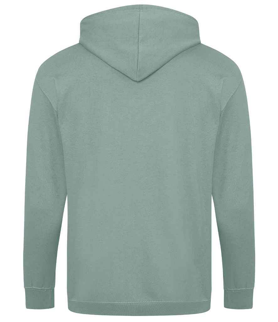 Unisex Zoodie [Colour - Dusty Green] Back