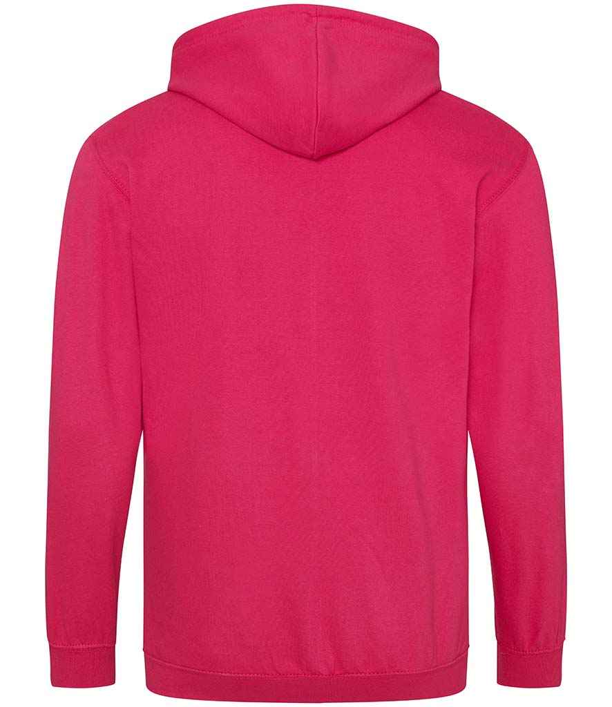 Unisex Zoodie [Colour - Hot Pink] Back
