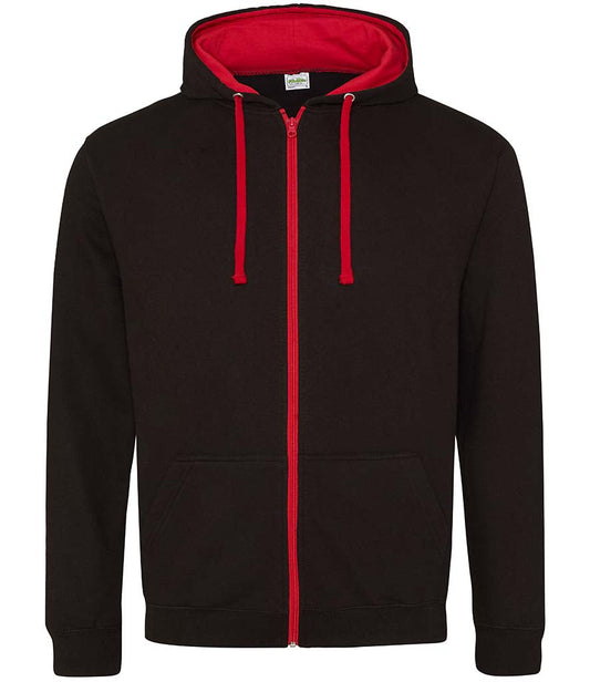 Heart of England Unisex Contrast Zoodie