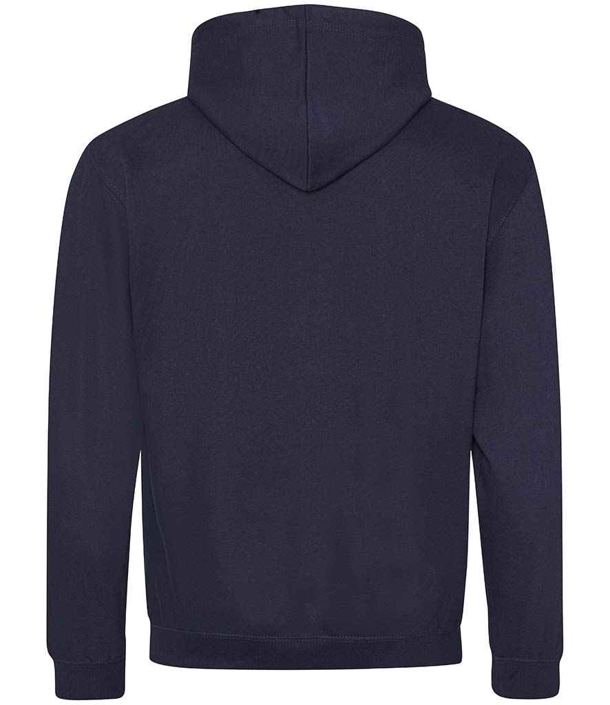 Unisex Contrast Zoodie [Colour - New French Navy/Heather Grey] Back